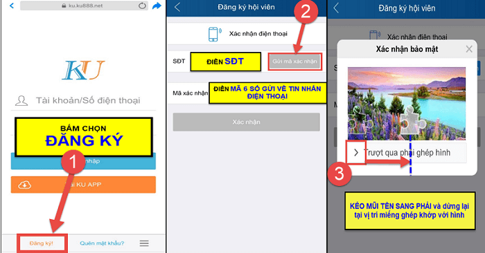 Hướng dẫn đăng ký Kubet nhanh chóng trên điện thoại