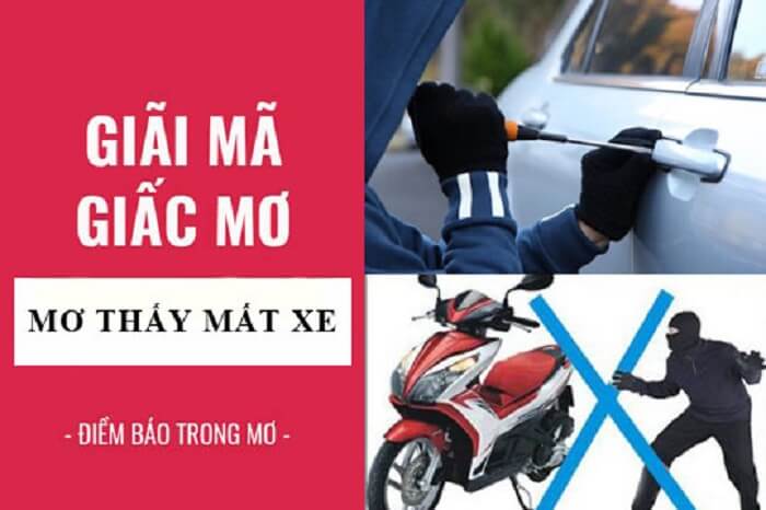 Ngủ mơ thấy mất xe máy hàng xóm