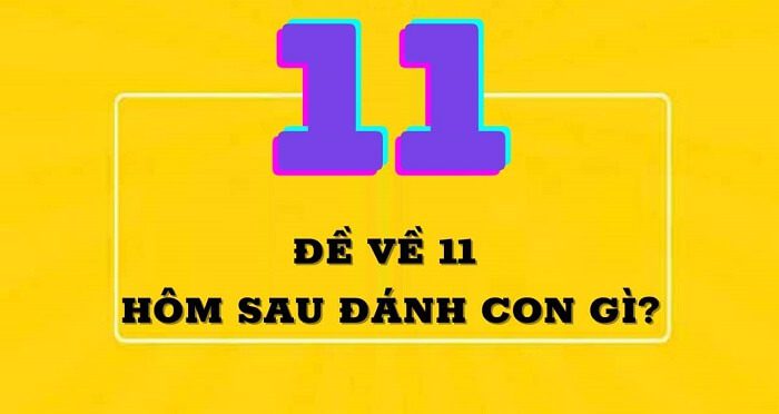 Tần suất lô tô xuất hiện sau khi đề về 11